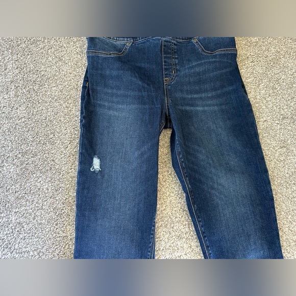 Women’s SPANX Distressed Pull on Skinny Jeans - Picture 8 of 10
